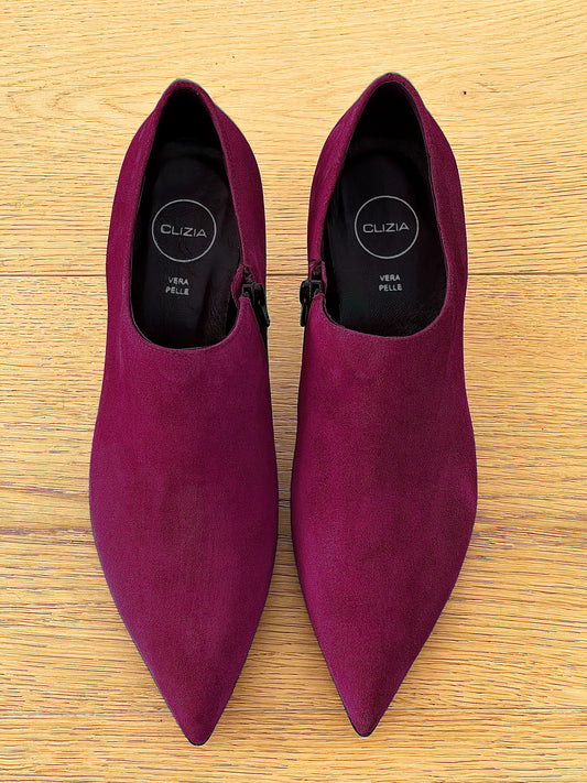 ALFIE BURGUNDY SUEDE