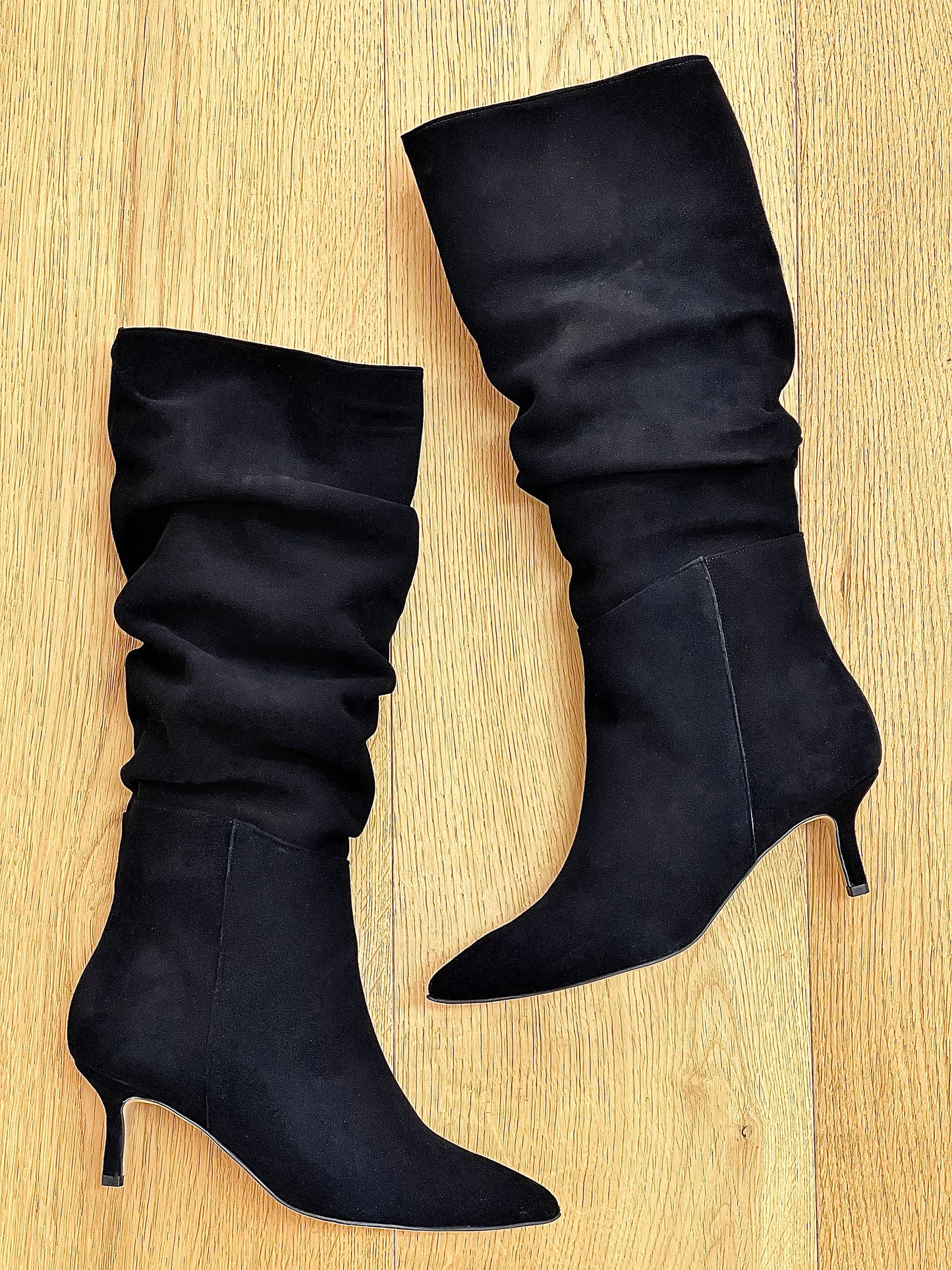 NENA BLACK SUEDE