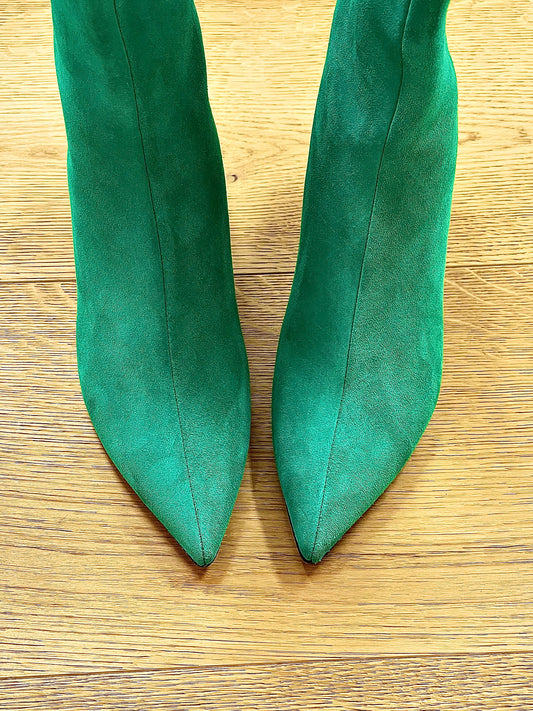 MAGELLAN GREEN SUEDE