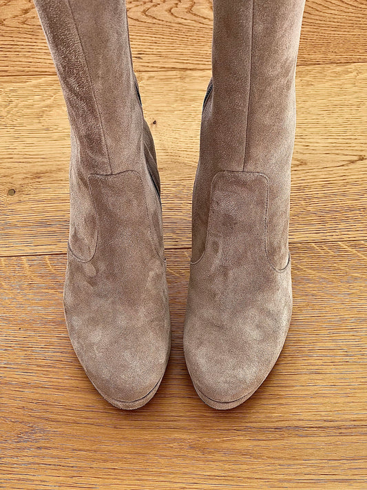 PRAGUE SUEDE TAUPE