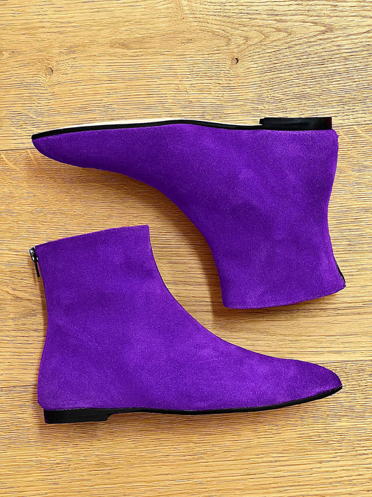 PURPLE SUEDE SINDEL