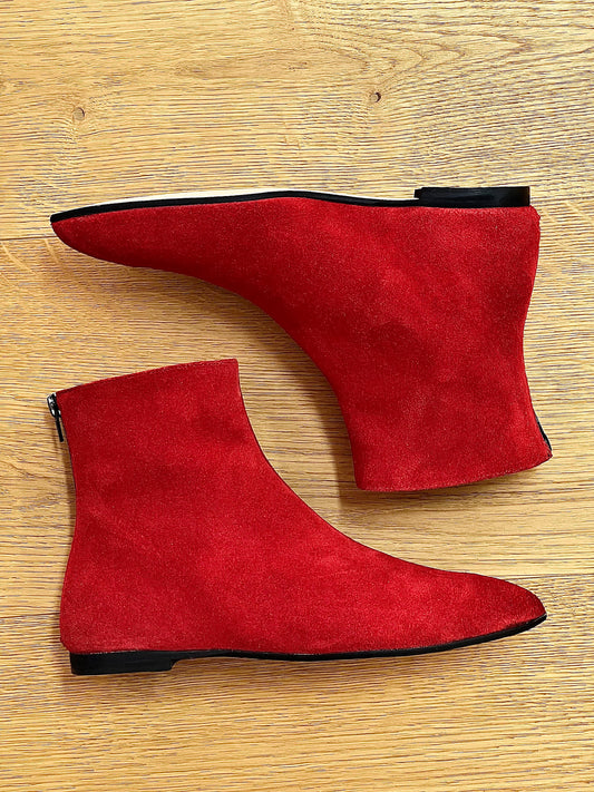 SINDEL RED SUEDE