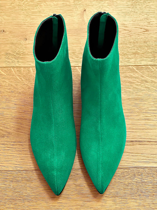 SINDEL GREEN SUEDE