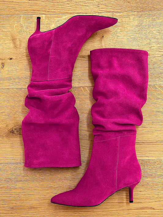 NENA SUEDE FUCHSIA