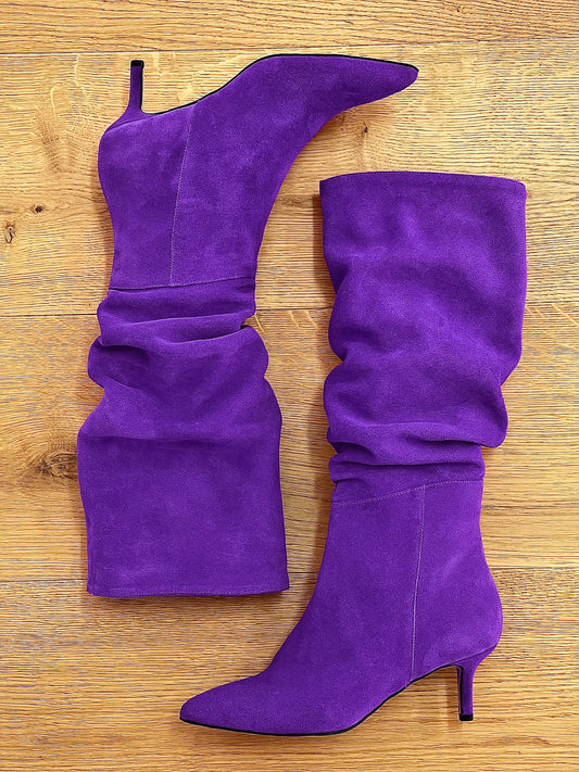 PURPLE SUEDE NENA