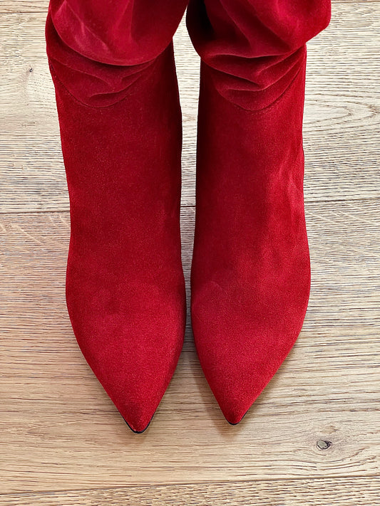 NENA RED SUEDE