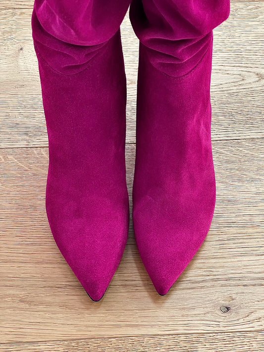 NENA SUEDE FUCHSIA