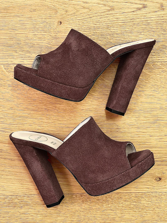 BROWN SUEDE LEWIS