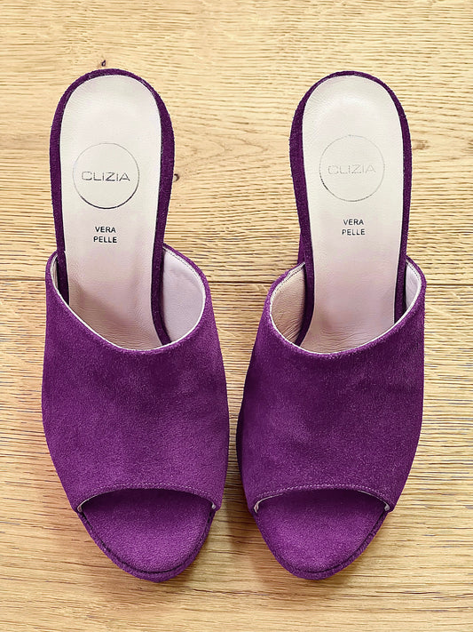 PURPLE SUEDE LEWIS