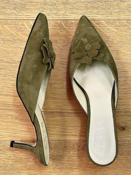 VINCA KHAKI SUEDE