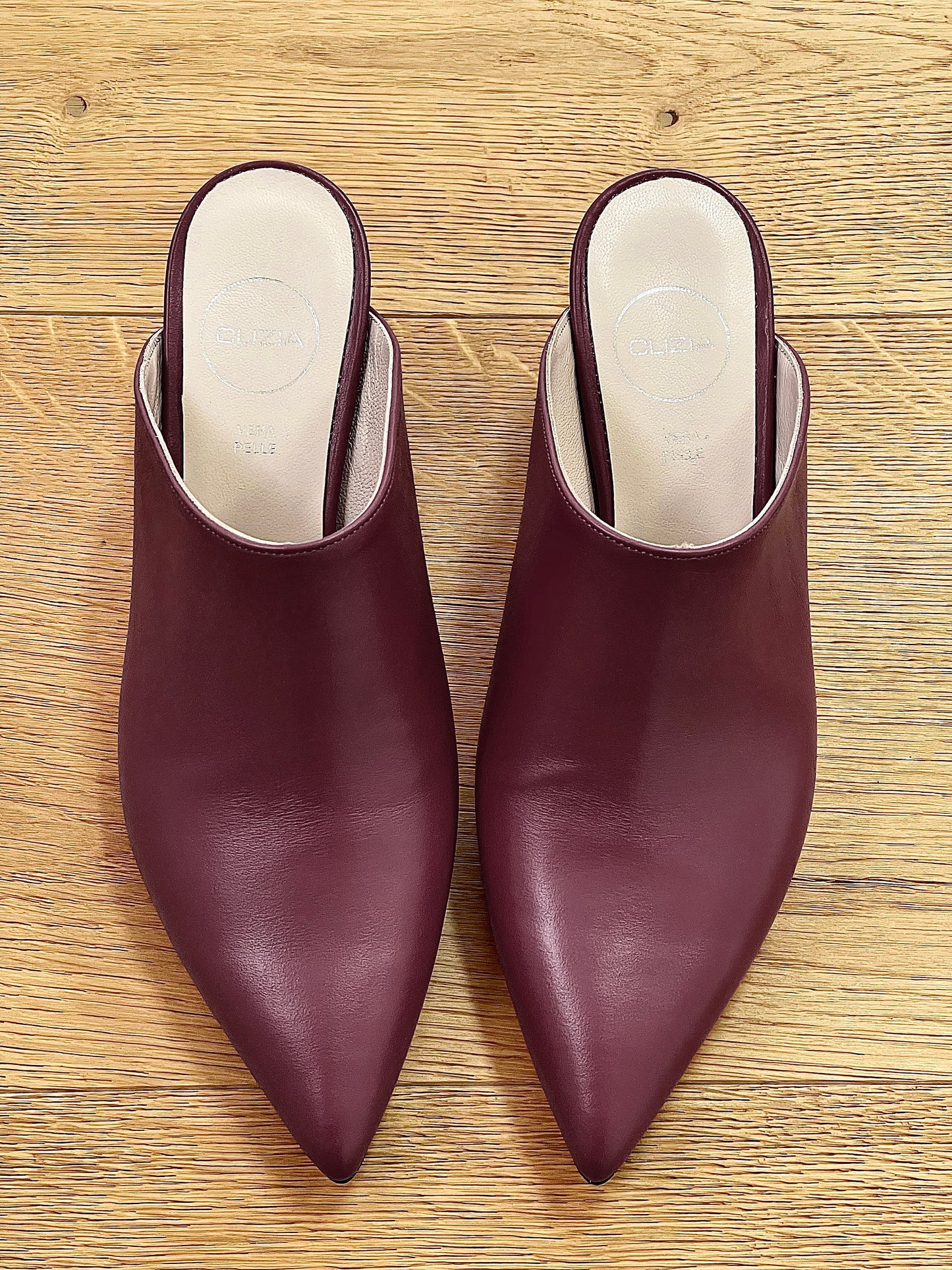 GABRY BURGUNDY LEATHER