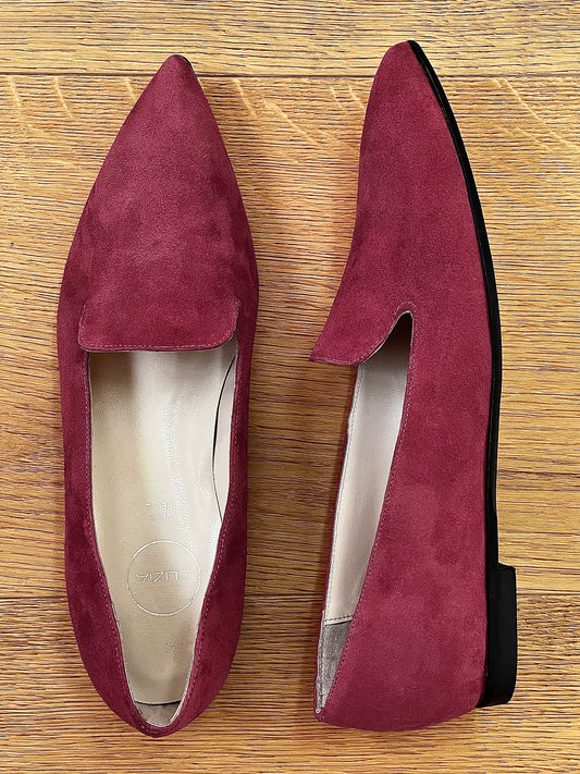 JOSS BURGUNDY SUEDE