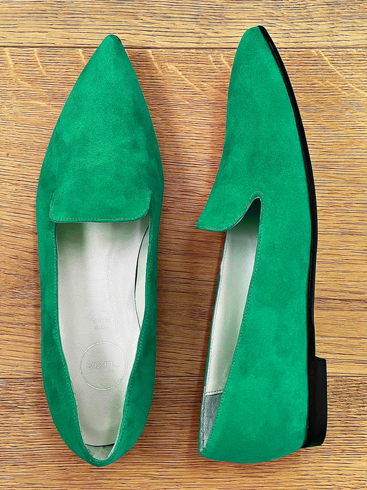 JOSS GREEN SUEDE