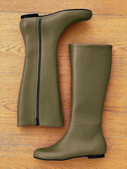 JONAS KHAKI LEATHER