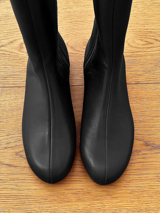 JONAS LEATHER BLACK