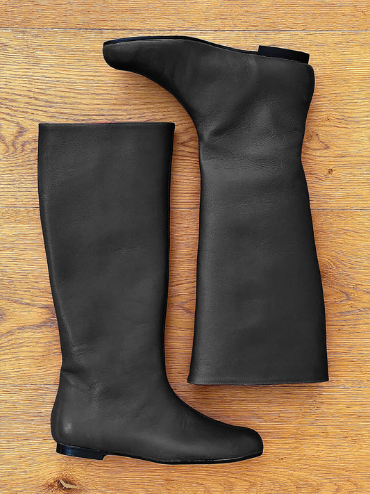 CINDY LEATHER BLACK