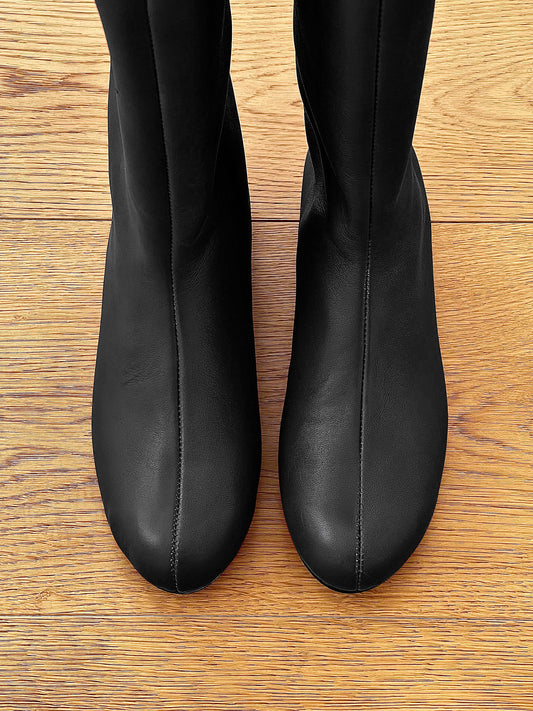 CINDY LEATHER BLACK