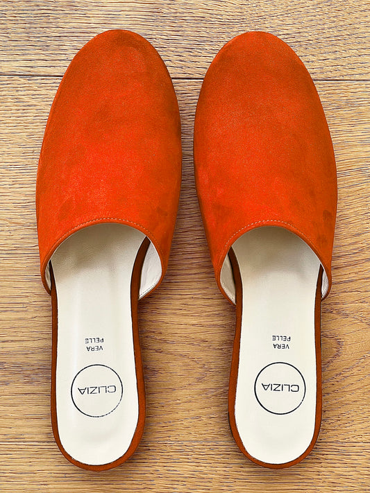 DARCY ORANGE SUEDE