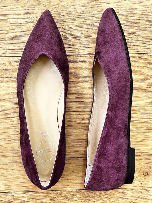 SWAMI BURGUNDY SUEDE