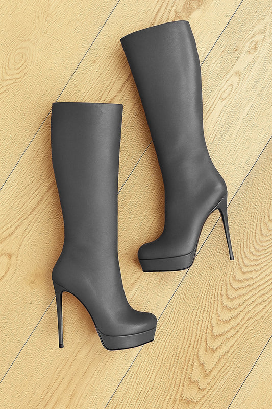 URSULA LEATHER GRAY