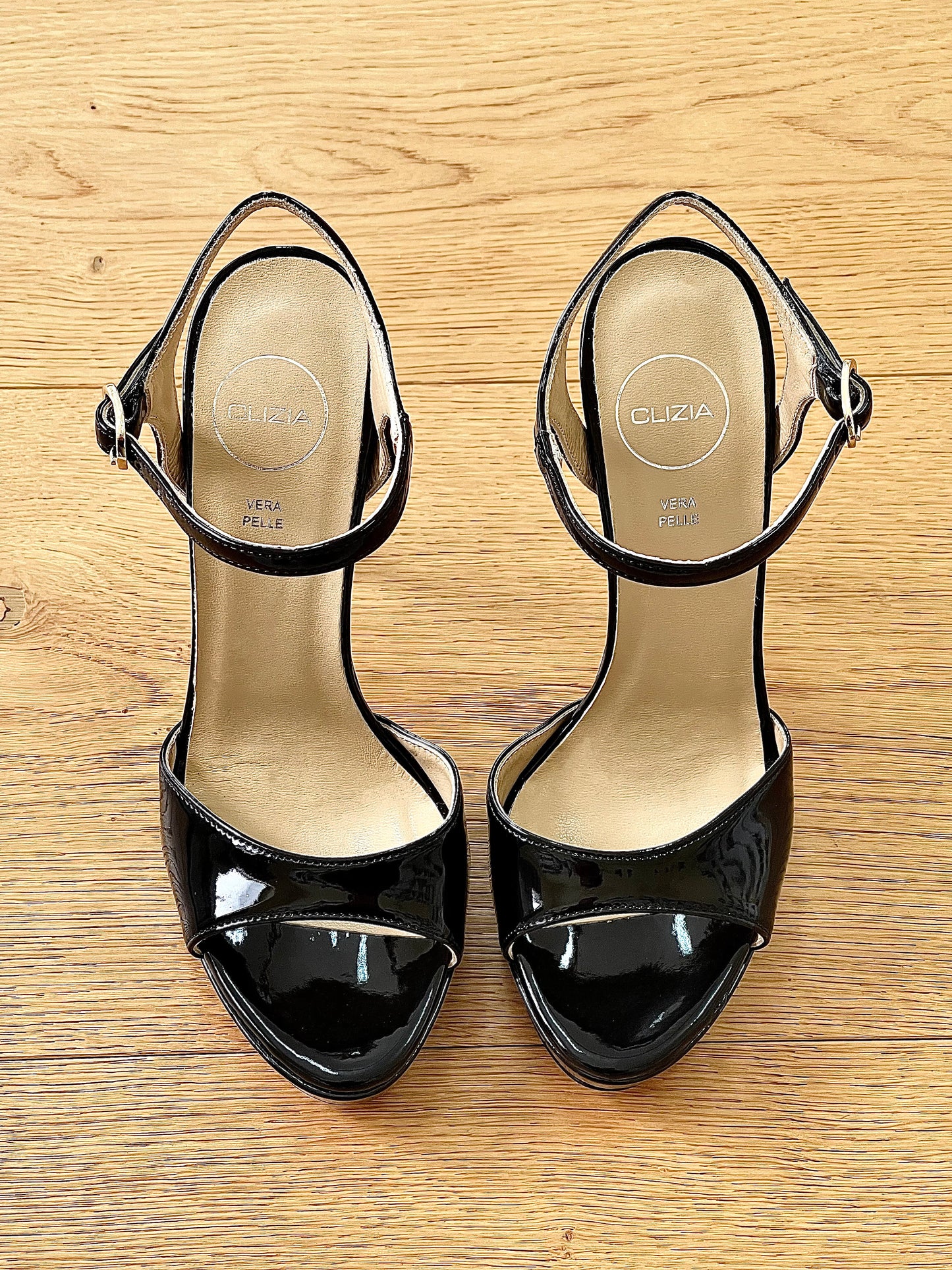 ALISA BLACK PATENT LEATHER