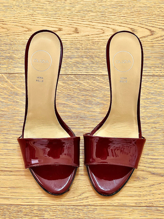 MARION BURGUNDY PATENT LEATHER