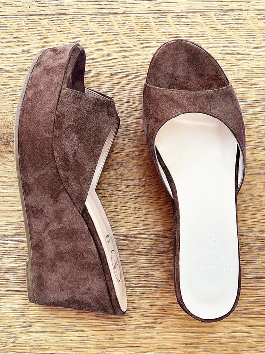 VENUS BROWN SUEDE