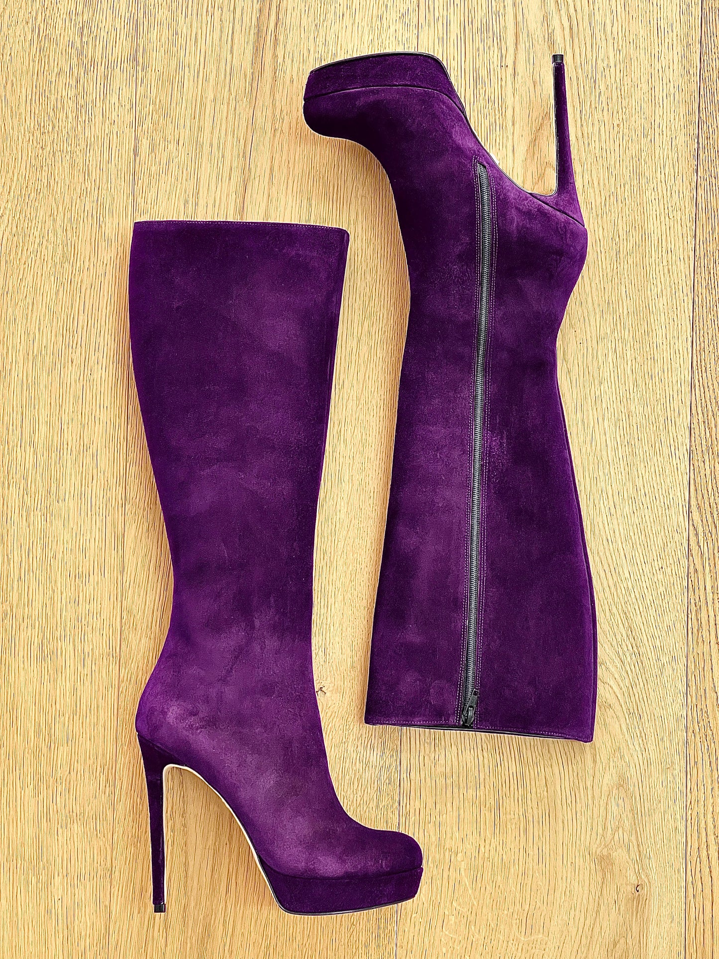 URSULA PURPLE SUEDE