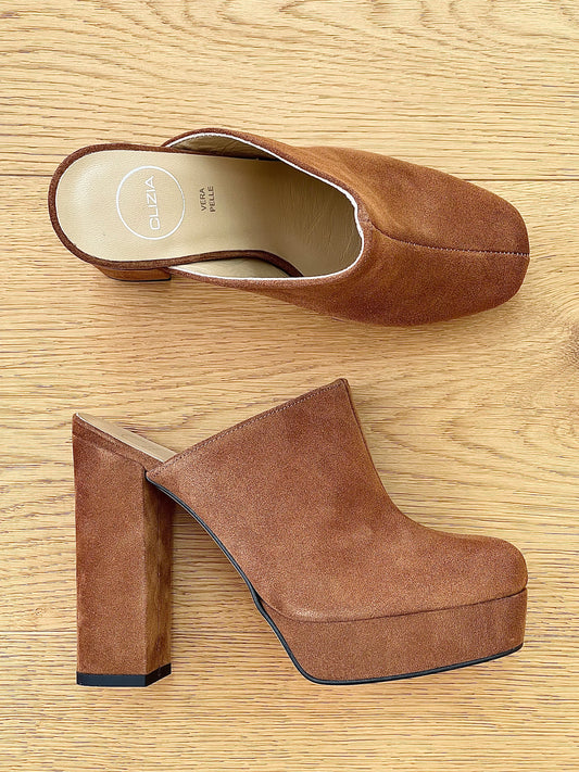 ELVIRA COGNAC SUEDE