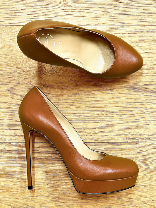 EVEN COGNAC LEATHER