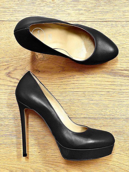EVEN BLACK LEATHER