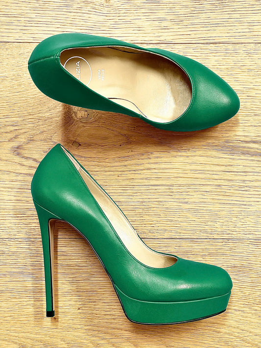 EVEN GREEN LEATHER