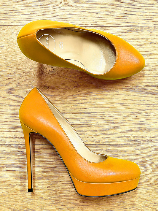 EVEN YELLOW LEATHER