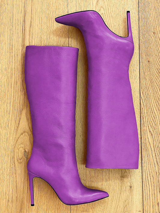 JUANA PURPLE LEATHER