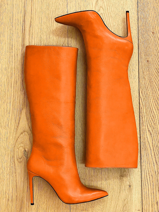 JUANA ORANGE LEATHER