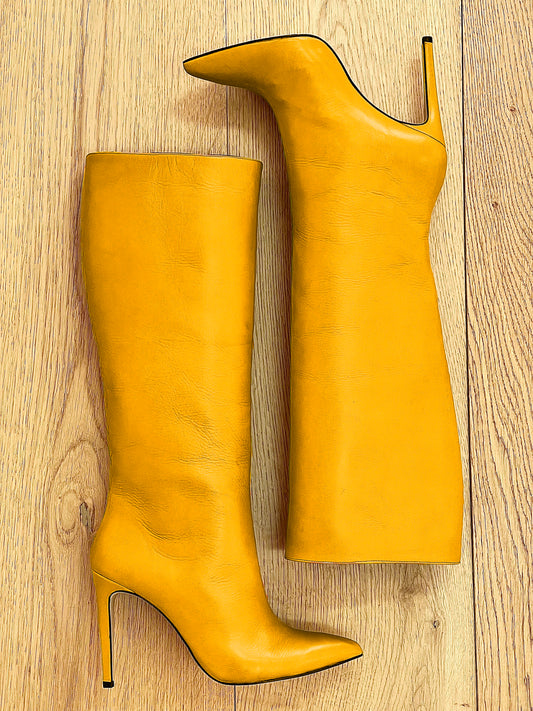 JUANA LEATHER YELLOW