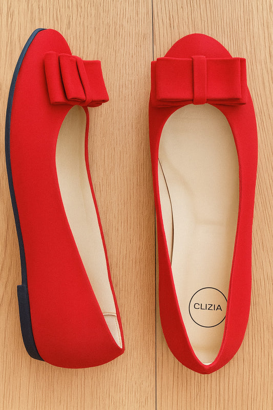 KENDRA RED SUEDE