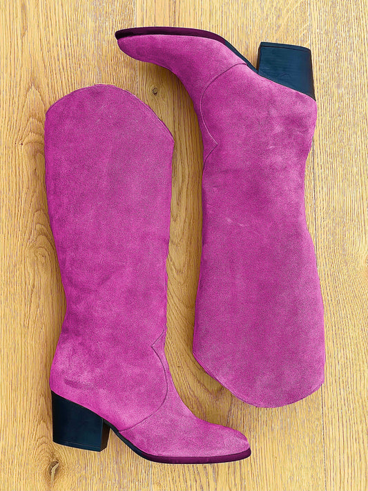 ARIEL SUEDE FUCHSIA