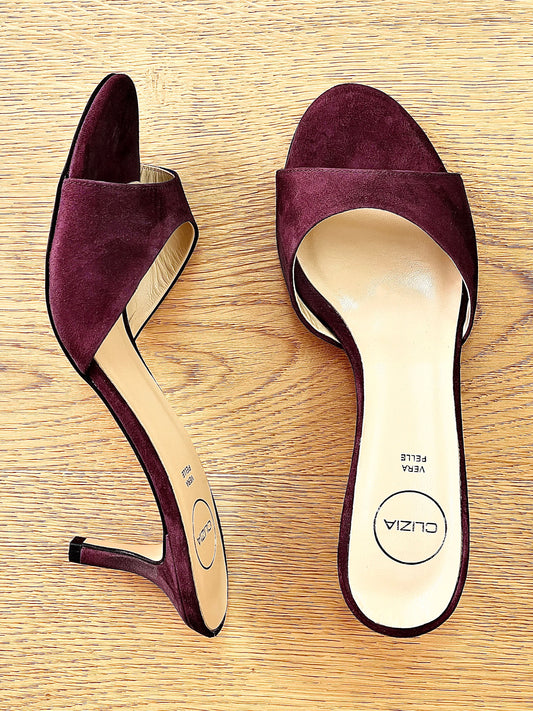 MORENA BURGUNDY SUEDE