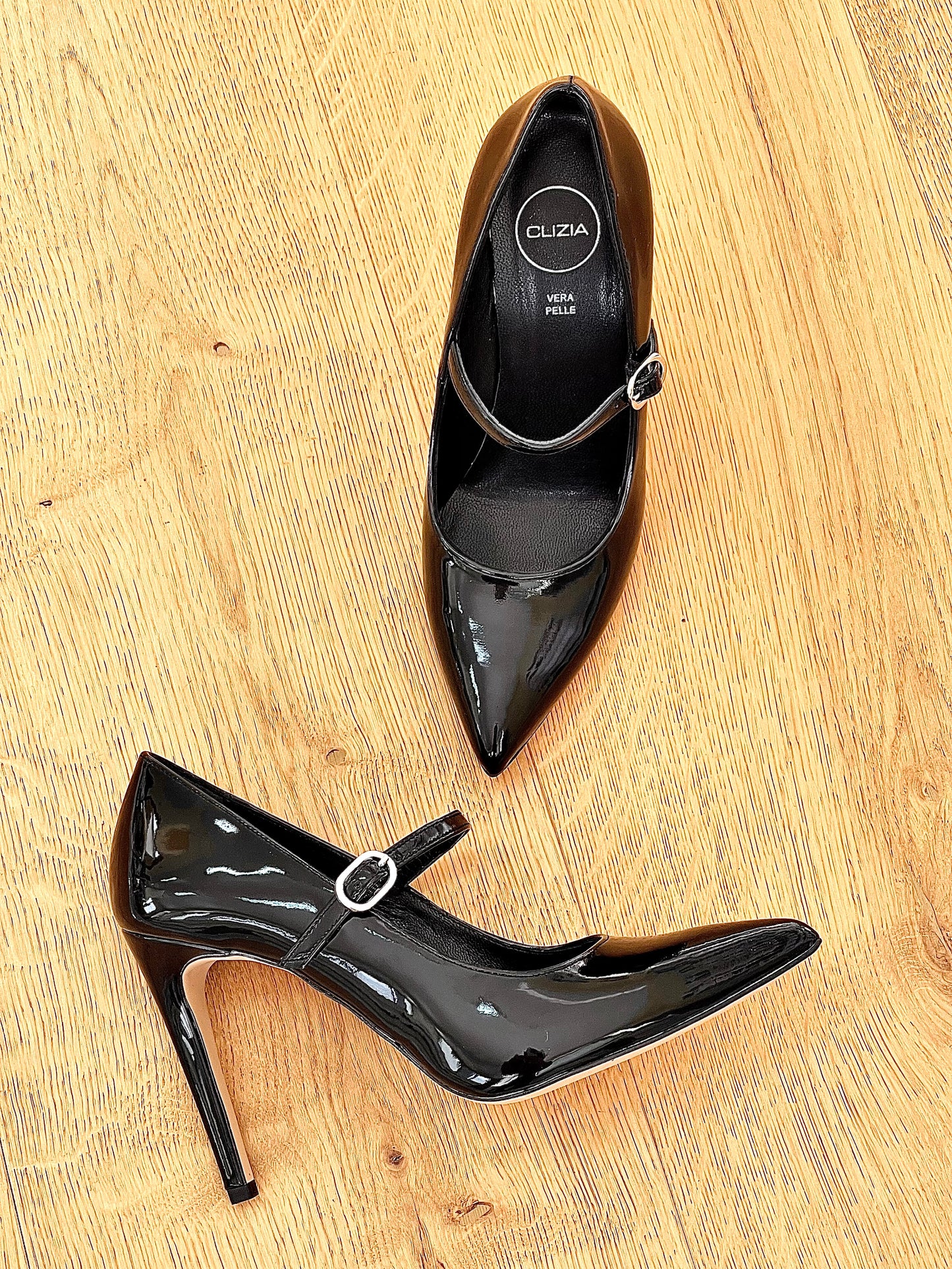 KYLA BLACK PATENT LEATHER