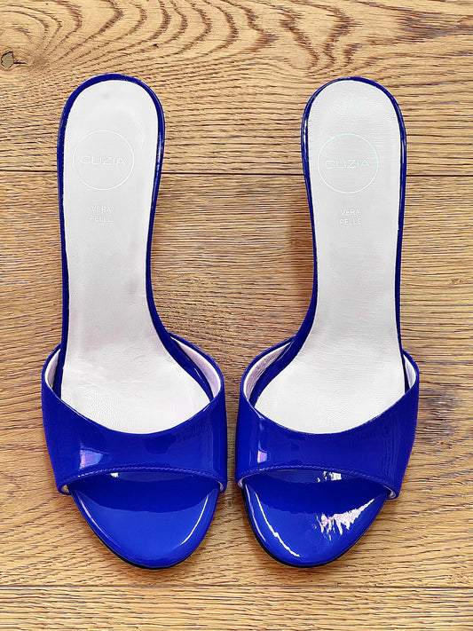 MORENA BLUE PATENT LEATHER