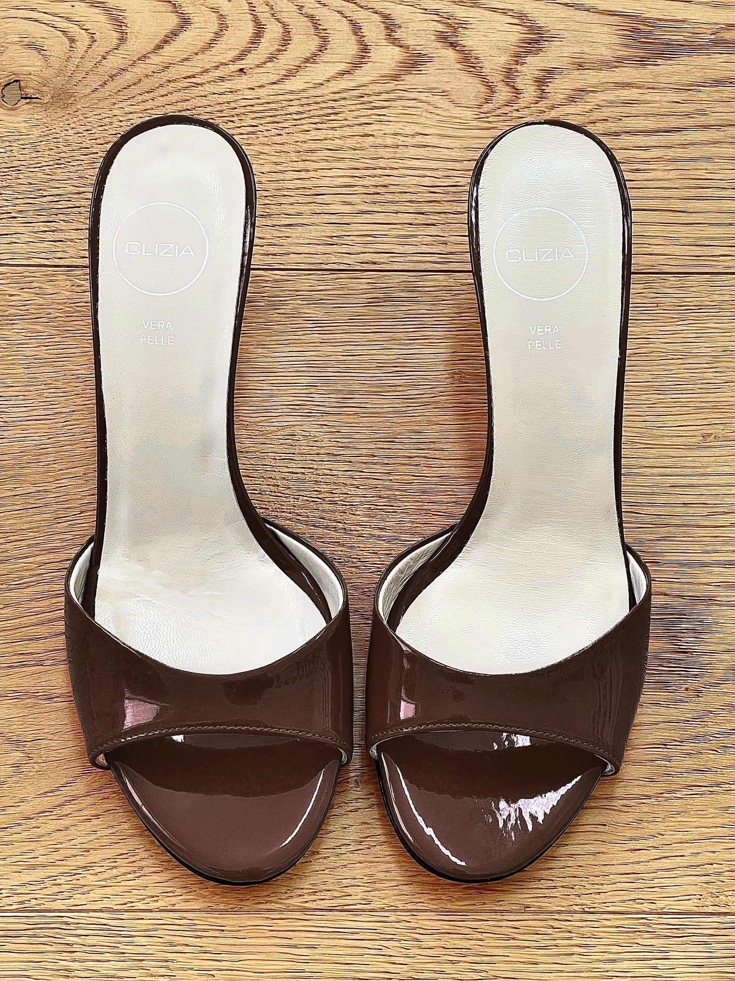 MORENA BROWN PATENT LEATHER