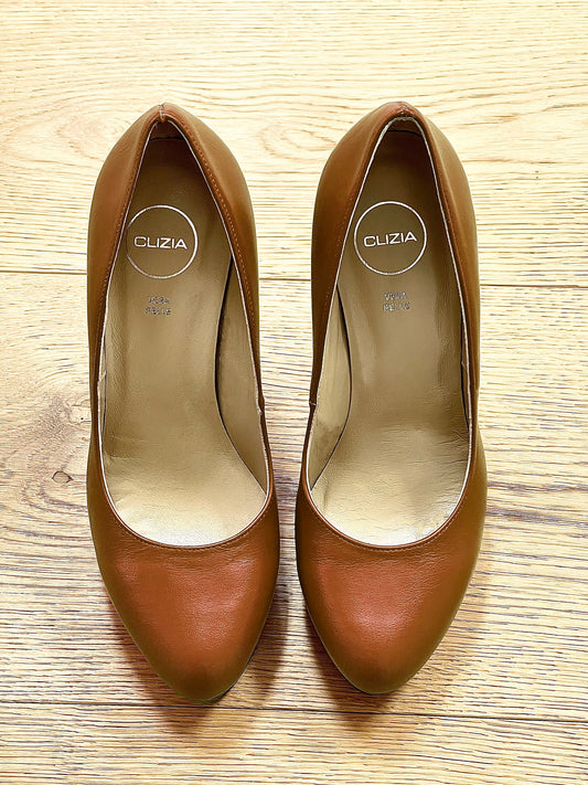 EVEN COGNAC LEATHER