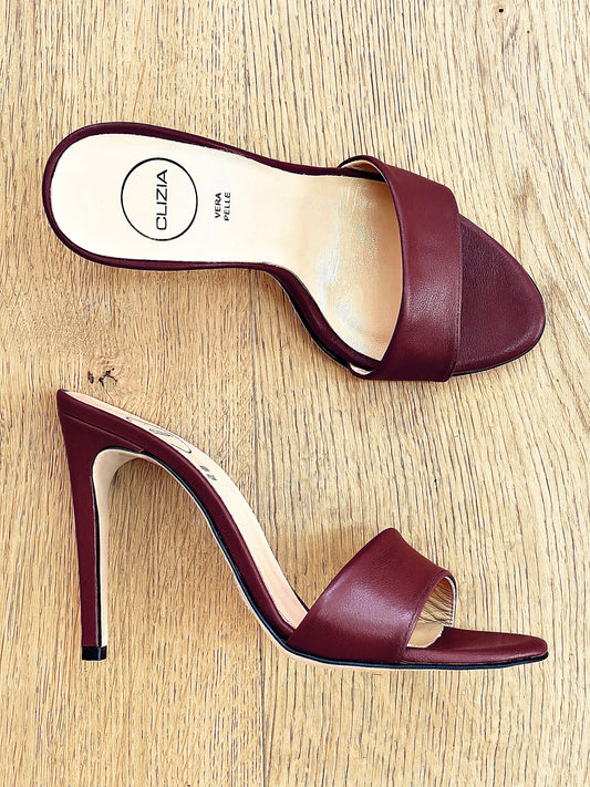 MARION BURGUNDY LEATHER