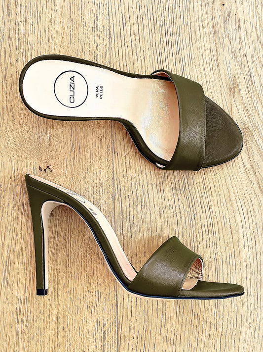 MARION KHAKI LEATHER
