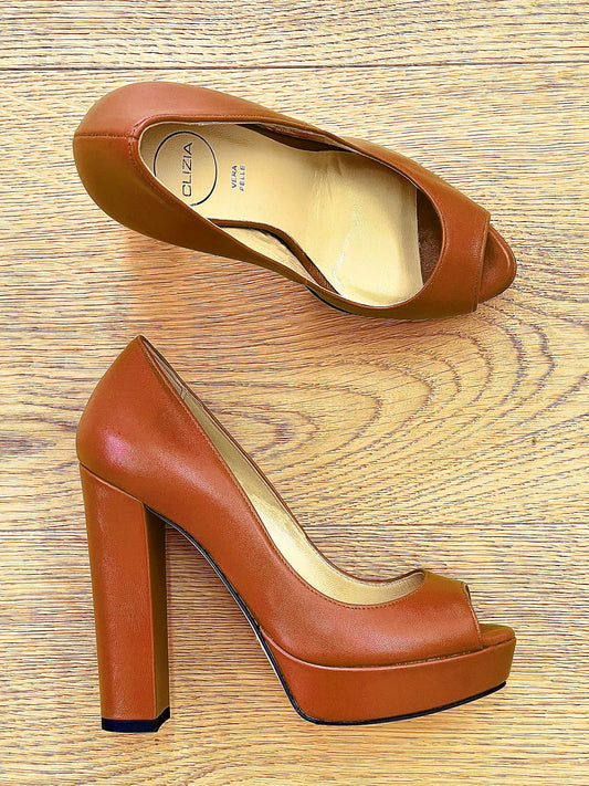 BETA COGNAC LEATHER