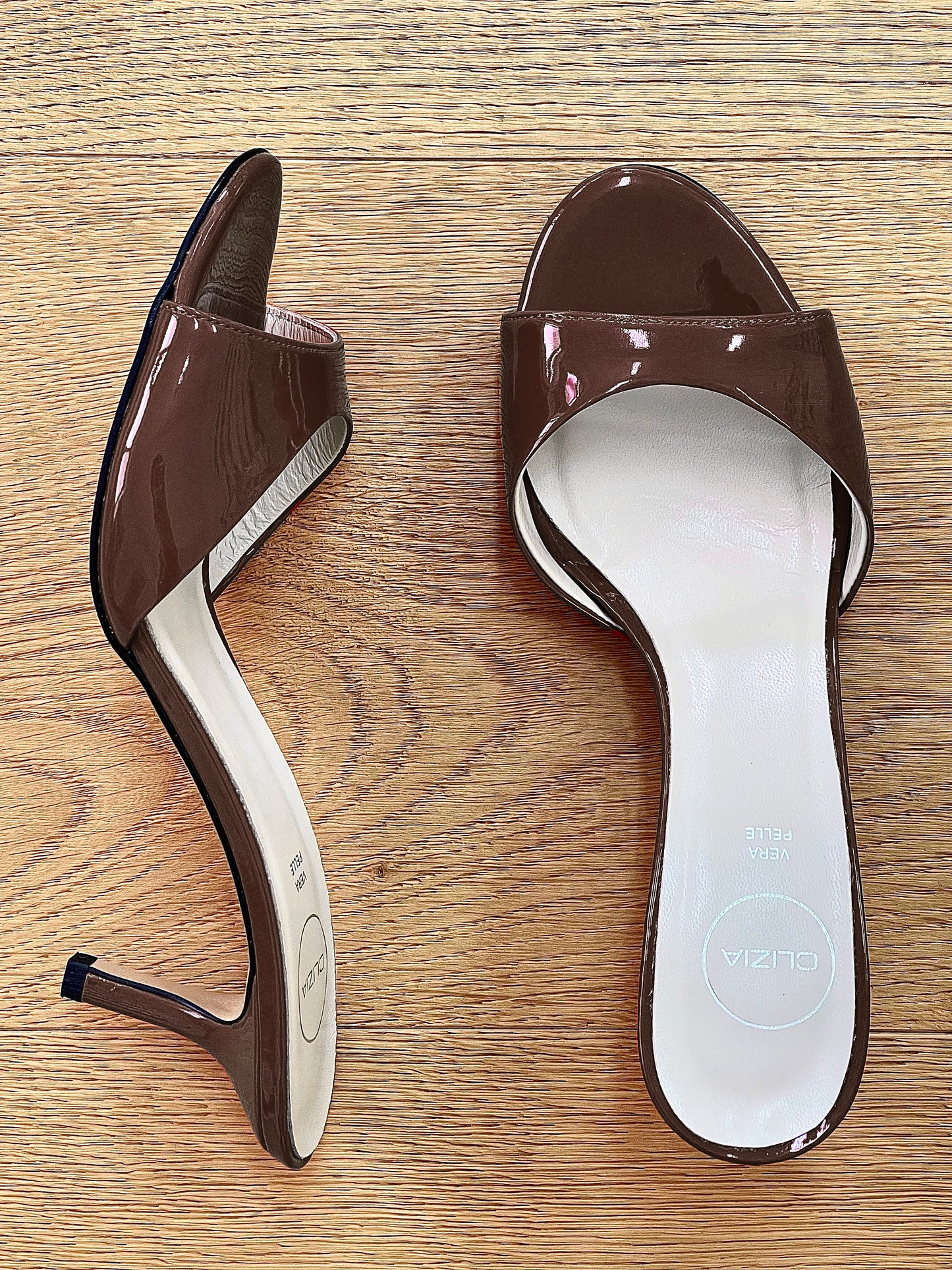 MORENA BROWN PATENT LEATHER