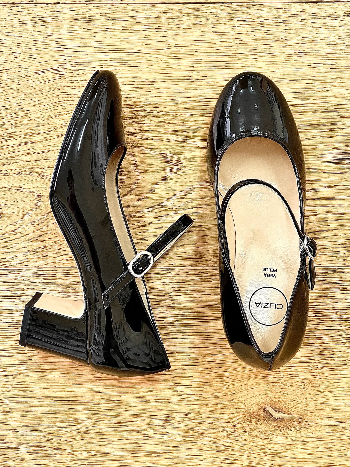 ELSIE BLACK PATENT LEATHER