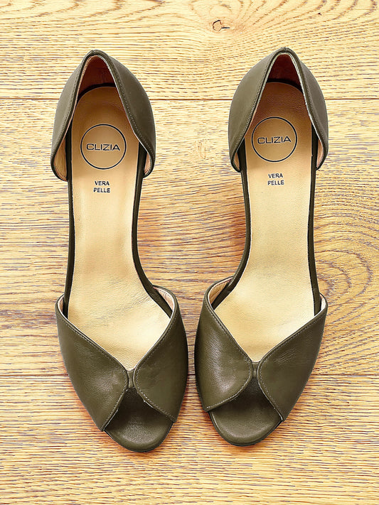 WANDA KHAKI LEATHER