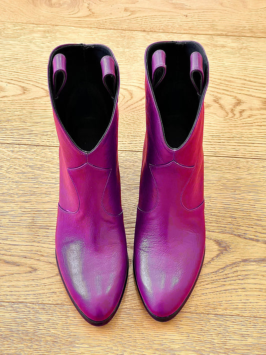 DAKOTA LEATHER FUCHSIA